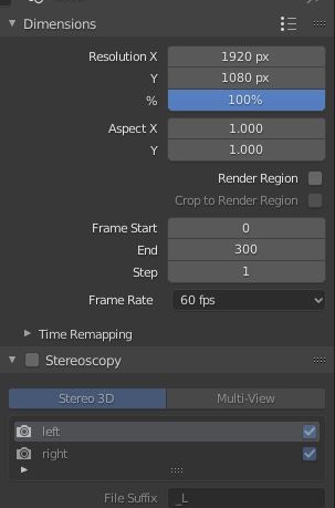Blender Benchmark Video Export Settings